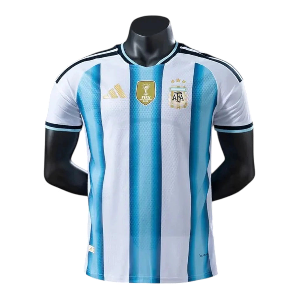 Camisa Seleção Argentina I 26/27 - Jogador Adidas Masculina - Branca e Azul