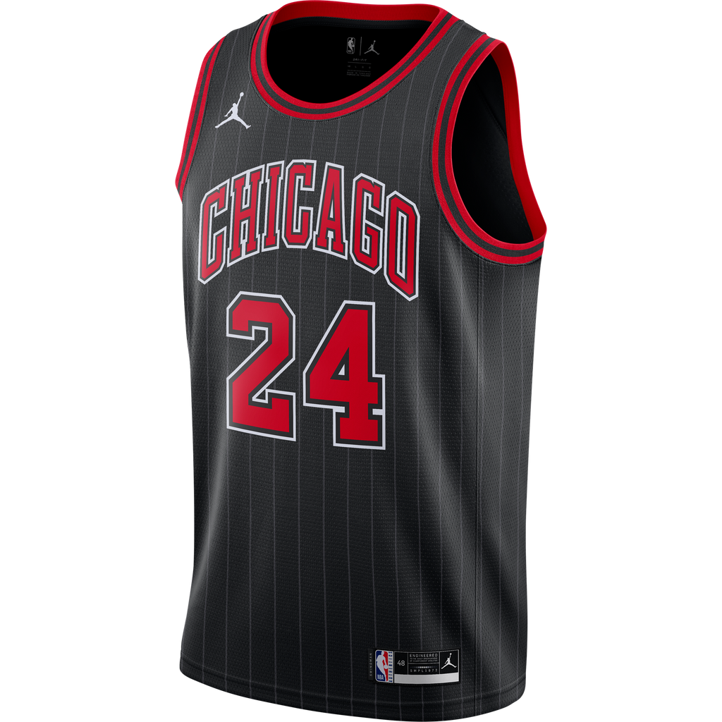 Camisola NBA Chicago Bulls - Masculina Nike Jordan - Preta