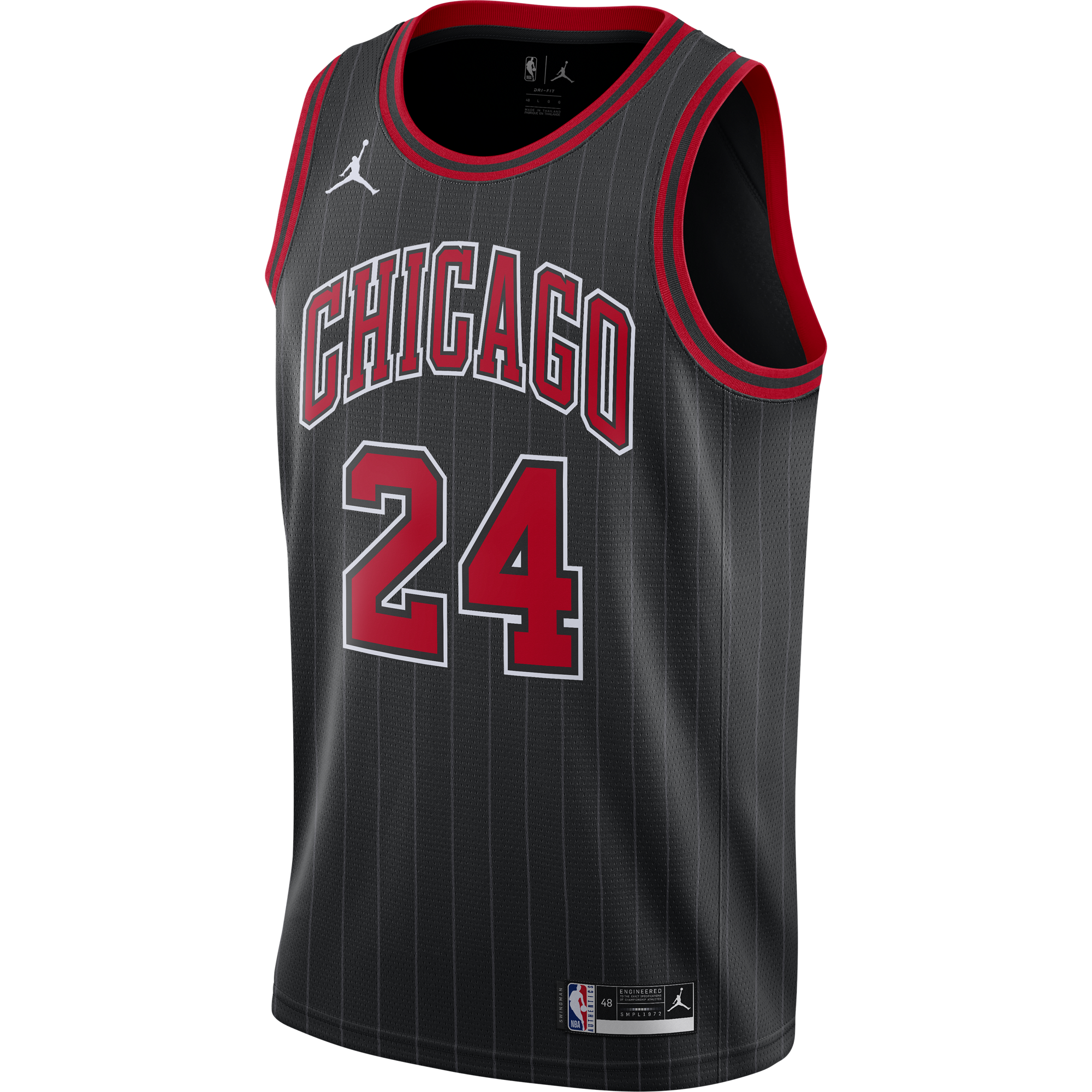 Camisola NBA Chicago Bulls - Masculina Nike Jordan - Preta