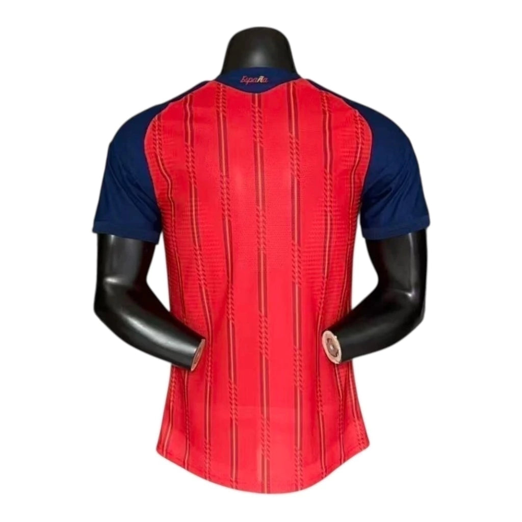 Camisa Seleção Espanha I 26/27 - Jogador Adidas Masculina - Vermelha e Azul
