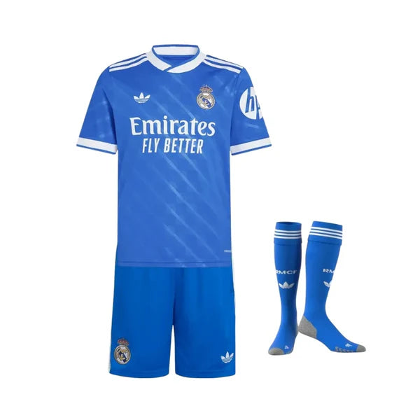 Kit Infantil Real Madrid III 25/26 - com Meias