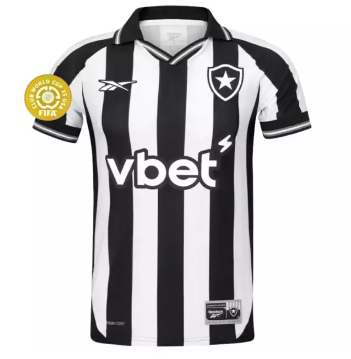 Camisa Botafogo I 25/26 - Torcedor Reebok Masculina