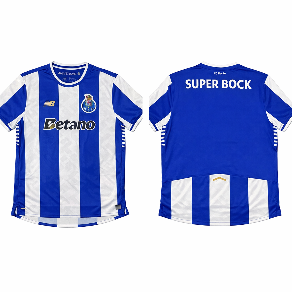 Camisa Porto I 25/26 - Torcedor New Balance Masculina